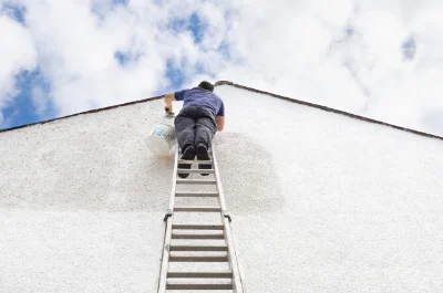 Peinture extérieure à Montoussin — façades et ravalement
